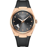 Affordable Visible Chiming Automatic Mechanical Watch - Rubber Strap Version