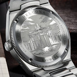 Affordable Visible Chiming Automatic Mechanical Watch - Rubber Strap Version