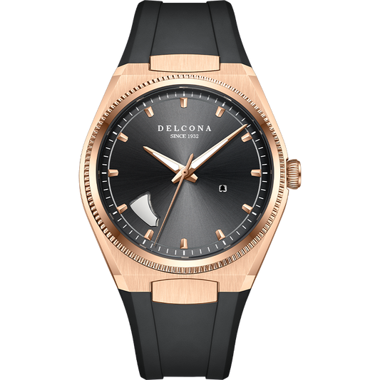 Affordable Visible Chiming Automatic Mechanical Watch - Rubber Strap Version
