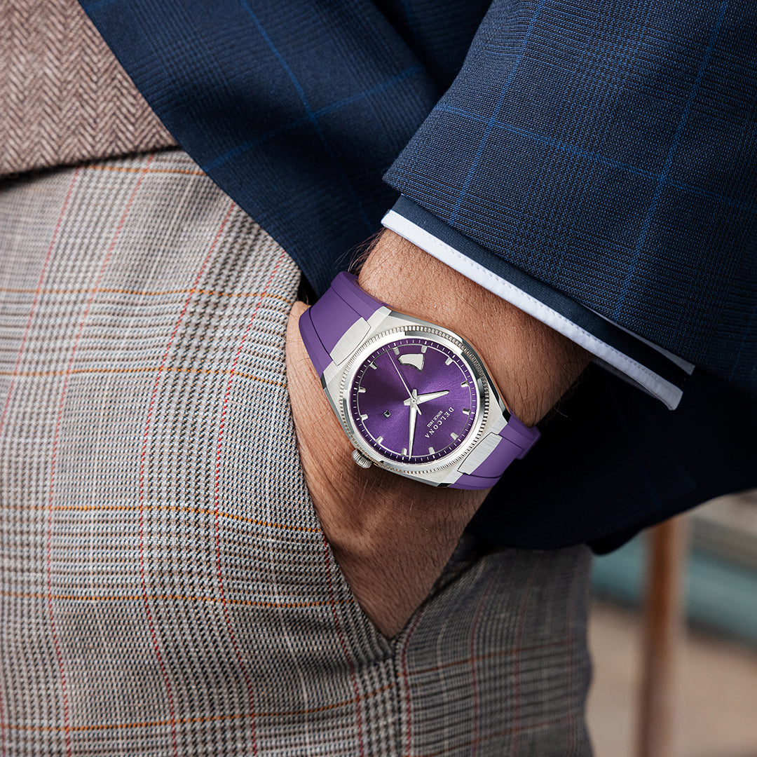 Affordable Visible Chiming Automatic Mechanical Watch - Rubber Strap Version