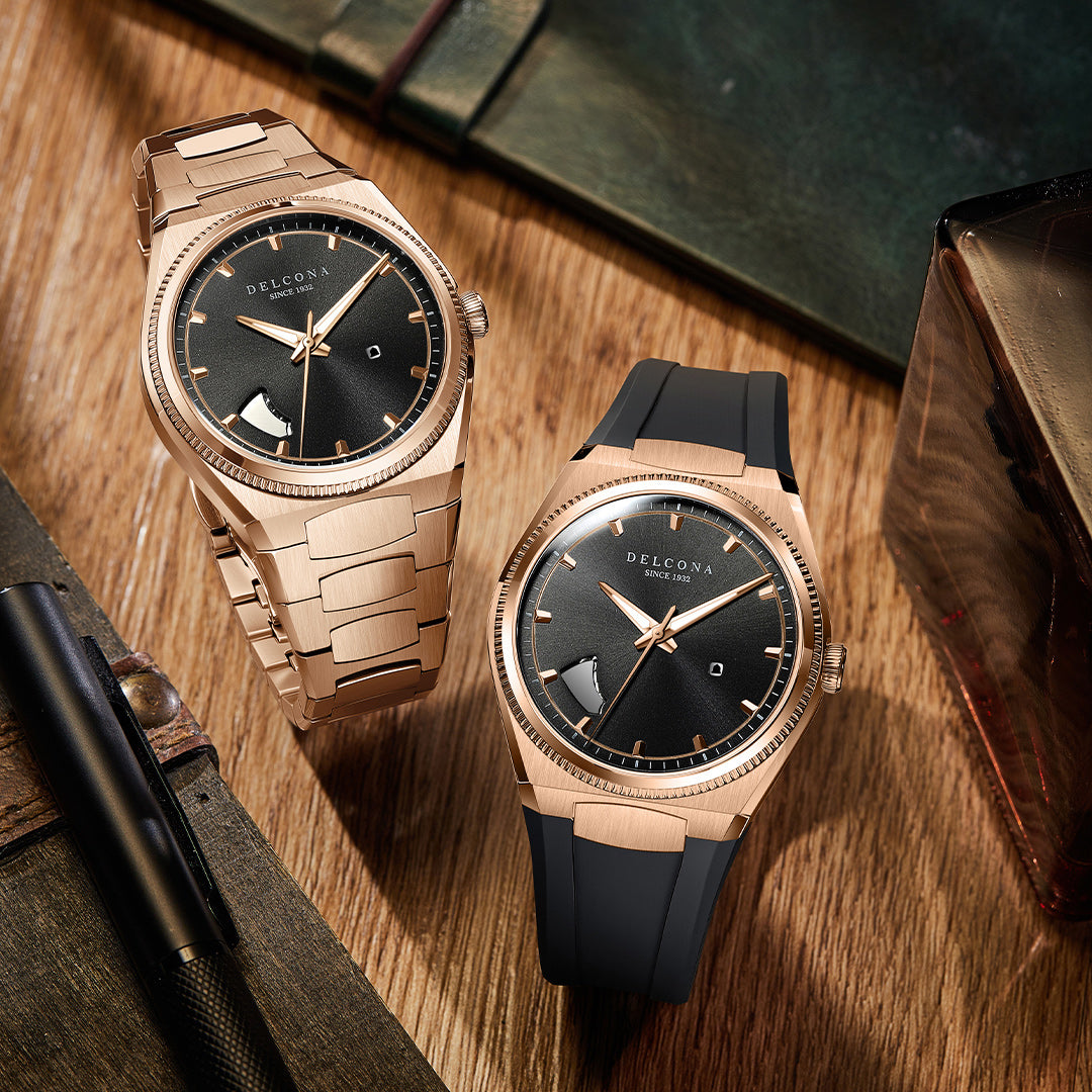 Affordable Visible Chiming Automatic Mechanical Watch - Rubber Strap Version