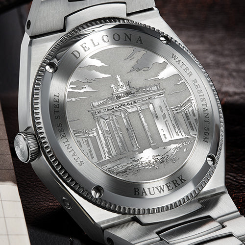 Affordable Visible Chiming Automatic Mechanical Watch - Rubber Strap Version