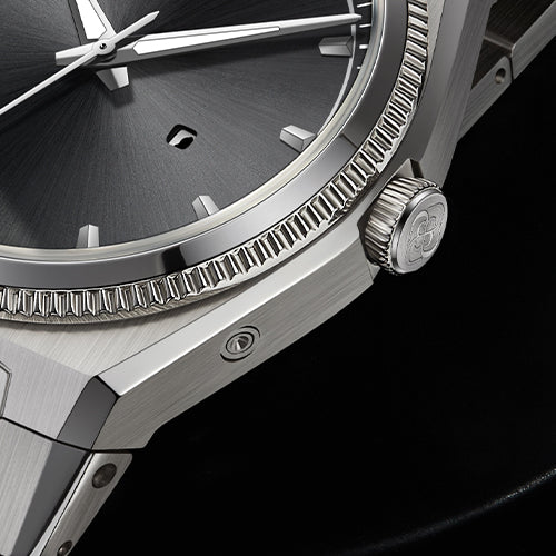 Affordable Visible Chiming Automatic Mechanical Watch - Rubber Strap Version